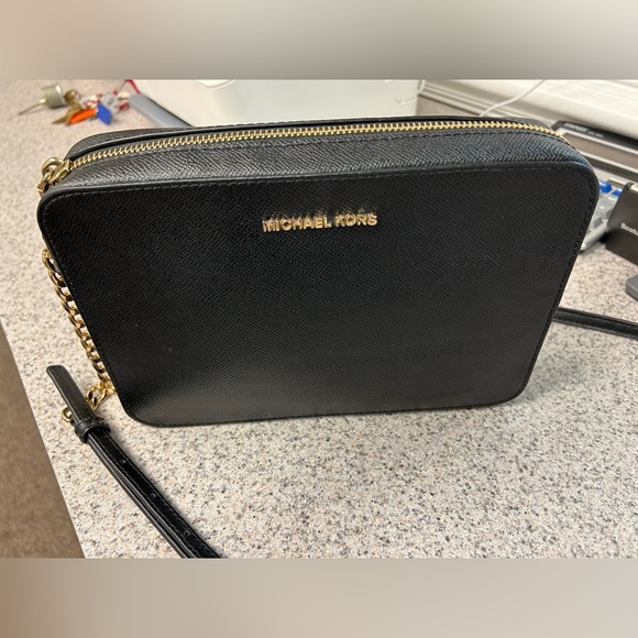 Michael Khors Black Handbag - Picture 1 of 2